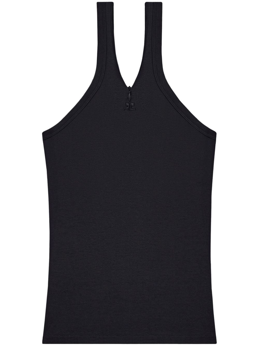 Courreges Zipped Tank Top