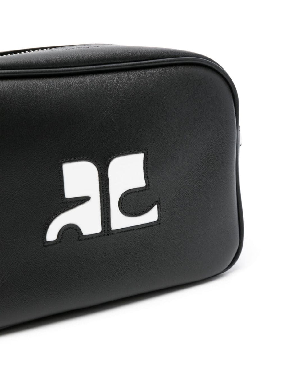 Courreges Re-Edition Leather Shoulder Bag