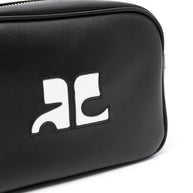 Courreges Re-Edition Leather Shoulder Bag