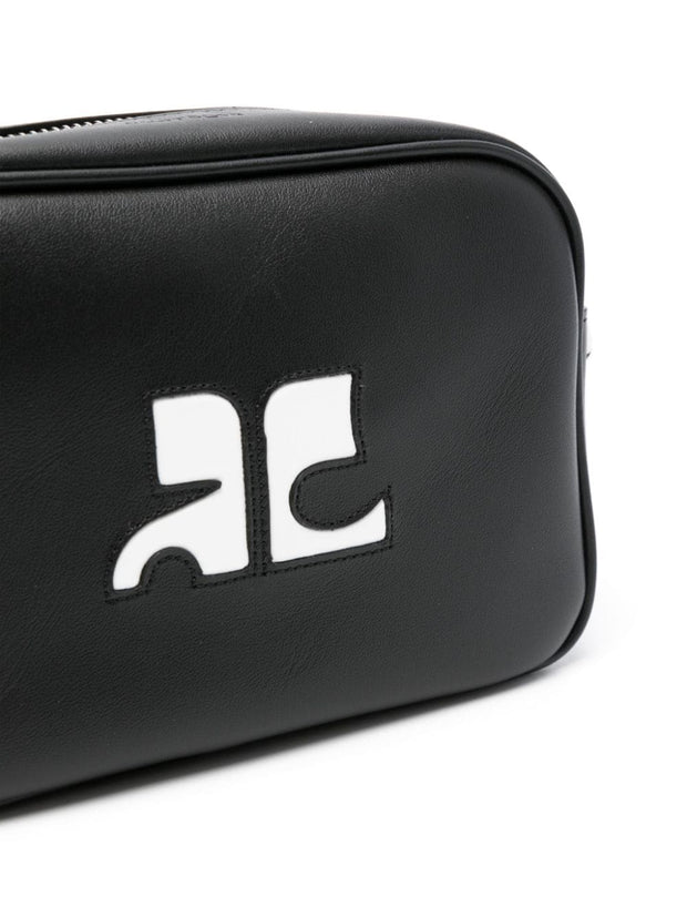 Courreges Re-Edition Leather Shoulder Bag