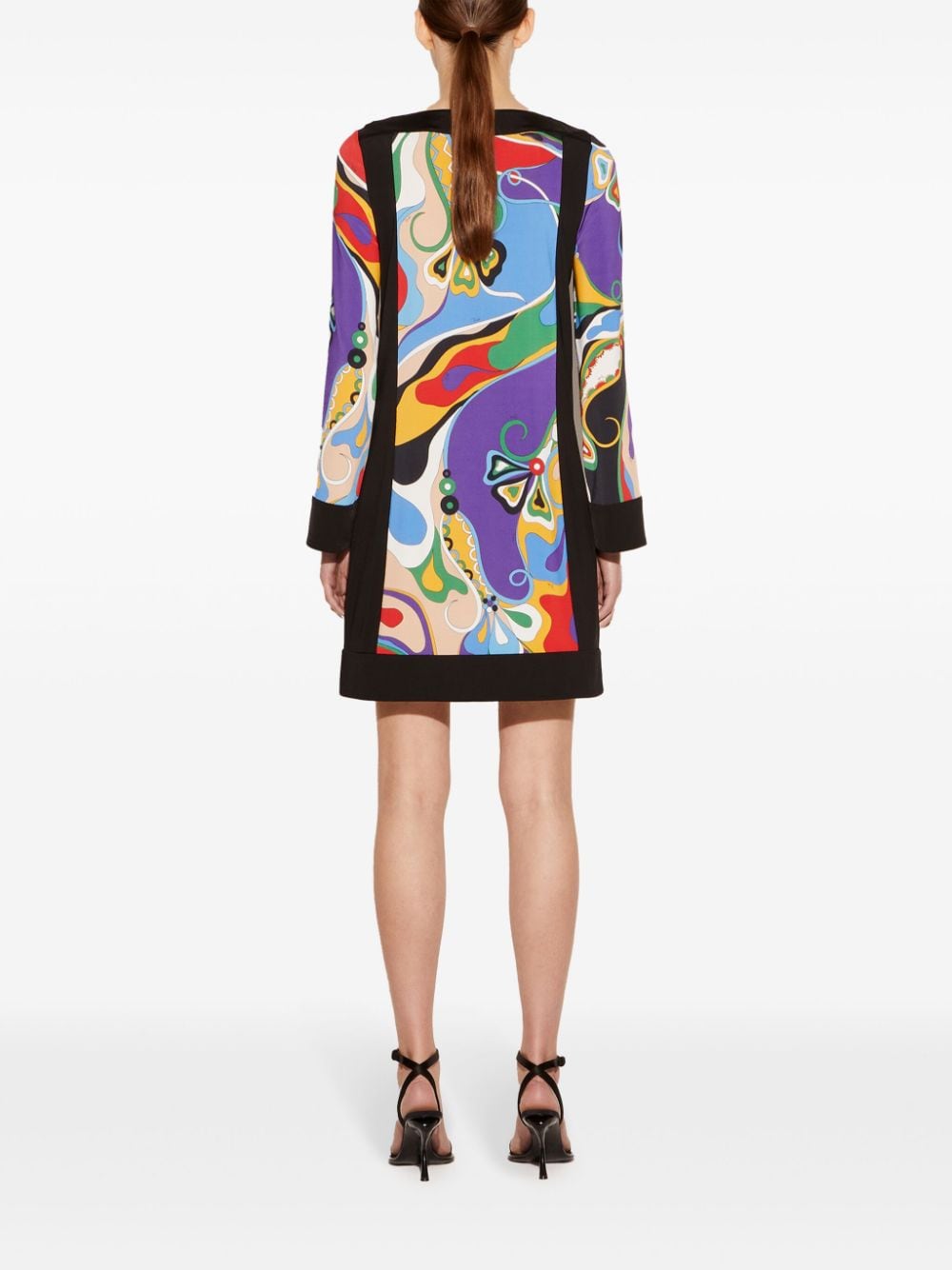 Pucci Orchidee Print Mini Dress