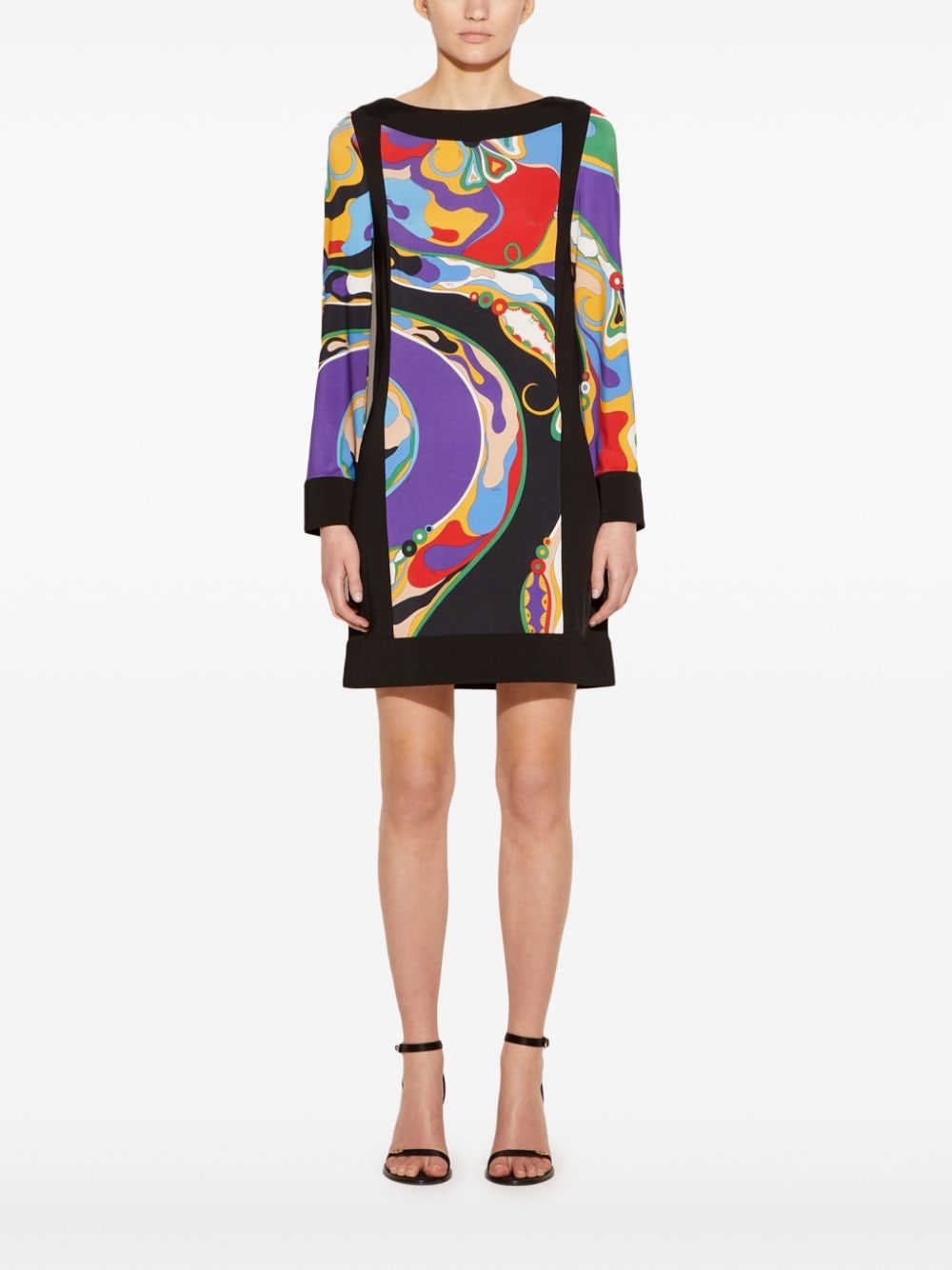 Pucci Orchidee Print Mini Dress