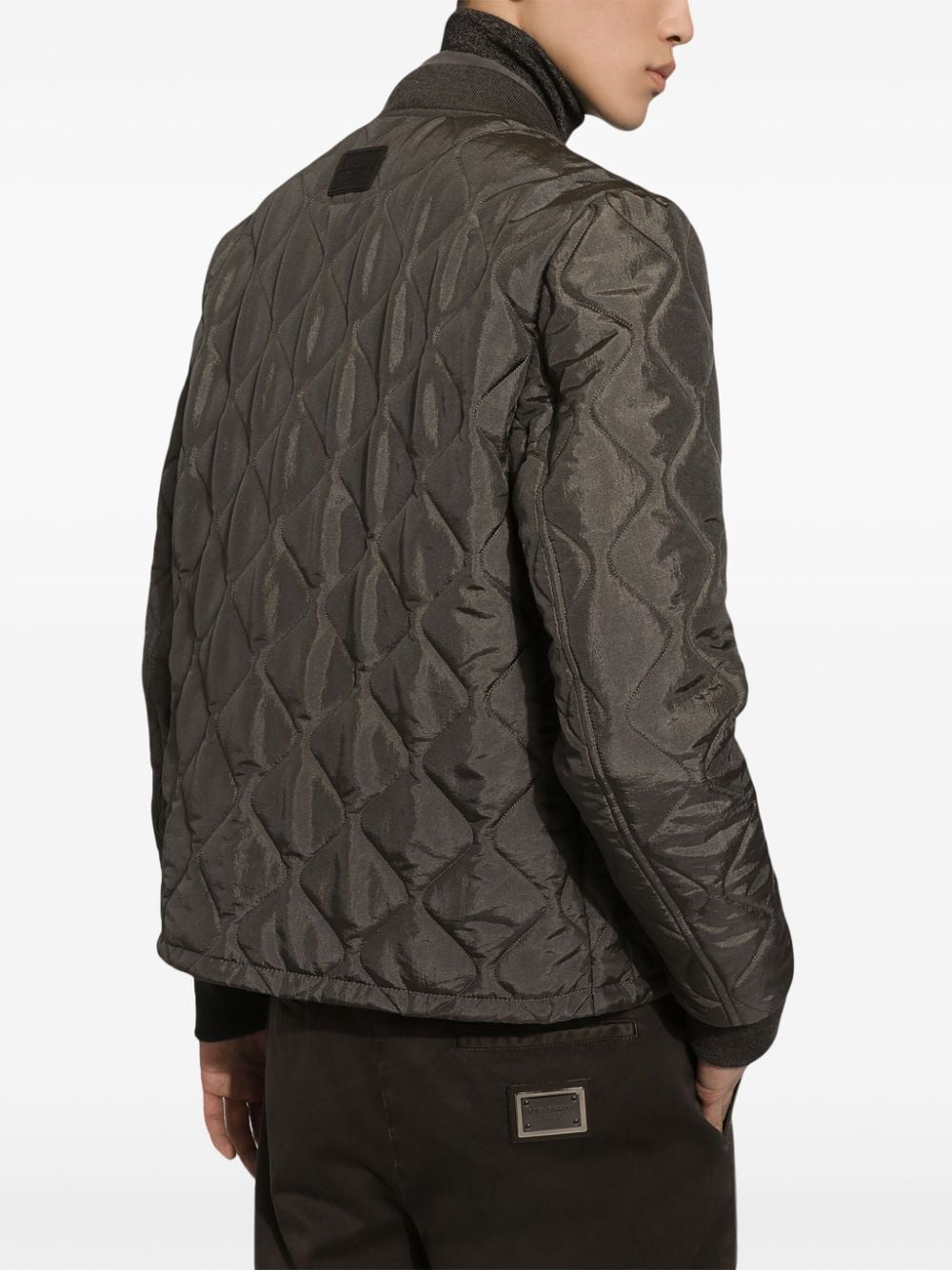 Dolce & Gabbana Quilted Bomber Jacket