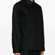 Jil Sander Denim Cotton Shirt Black