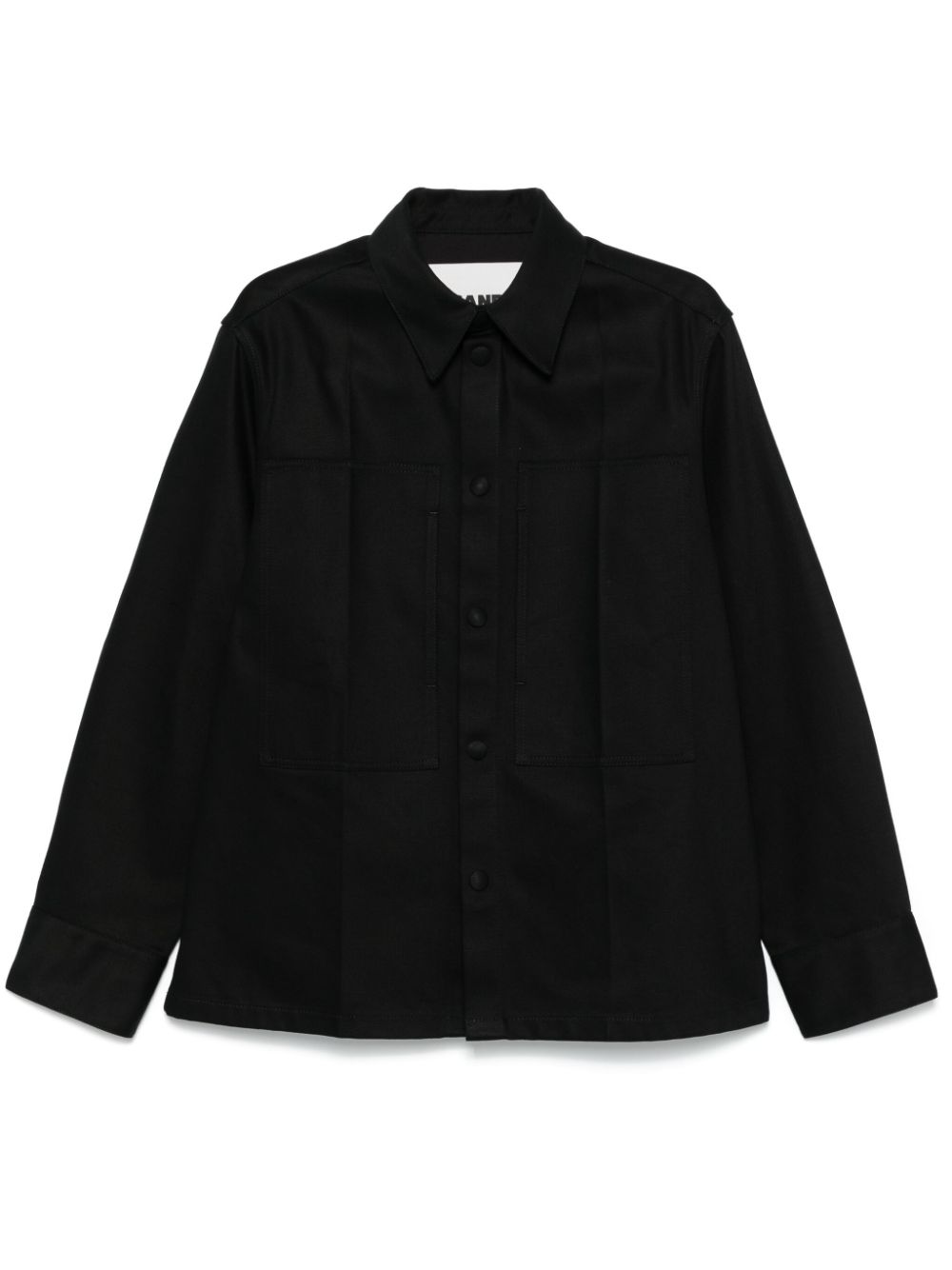 Jil Sander Denim Cotton Shirt Black