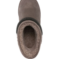 Brunello Cucinelli Suede Boots In Grey