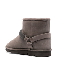 Brunello Cucinelli Suede Boots In Grey