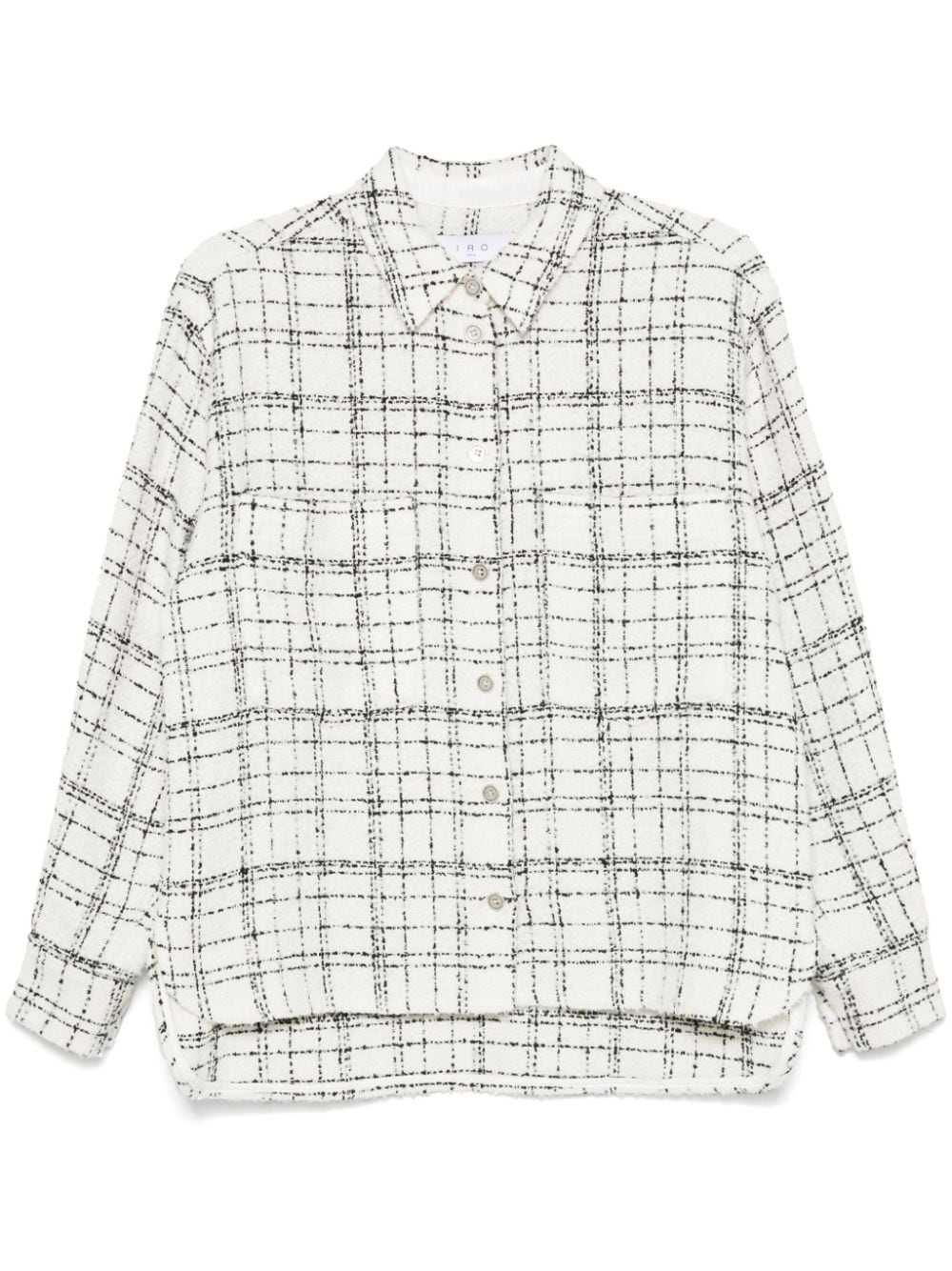 Iro Tweed Shirt In Beige