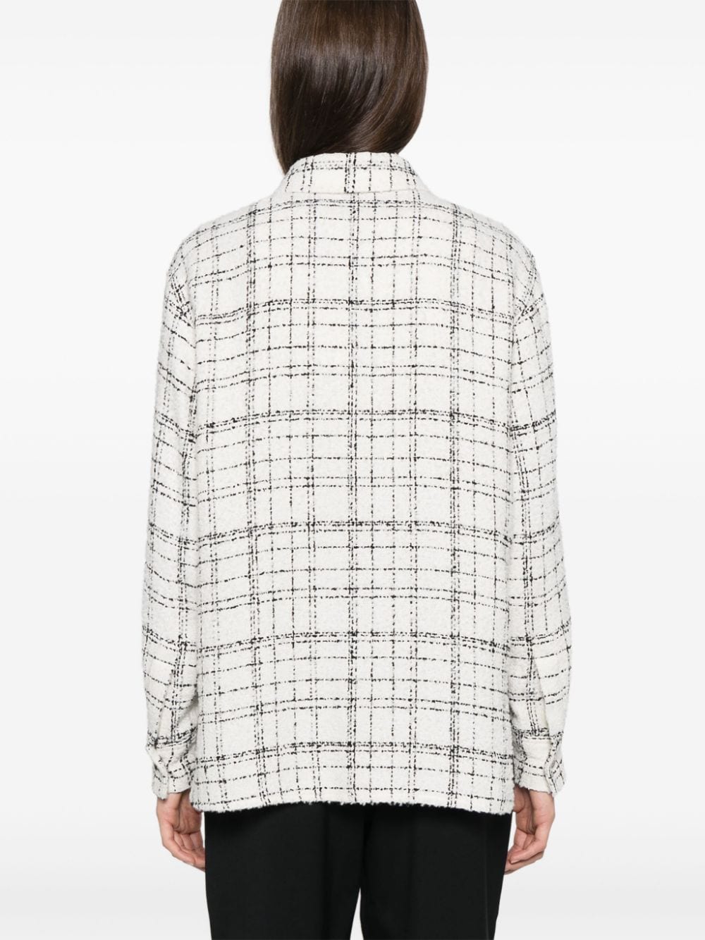 Iro Tweed Shirt In Beige