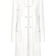 Dolce & Gabbana Long Tweed Coat