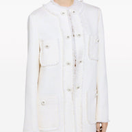 Dolce & Gabbana Long Tweed Coat