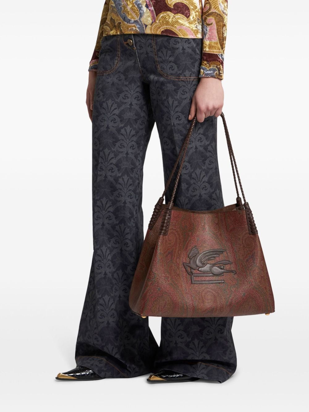 Etro Medium Libra Tote Bag