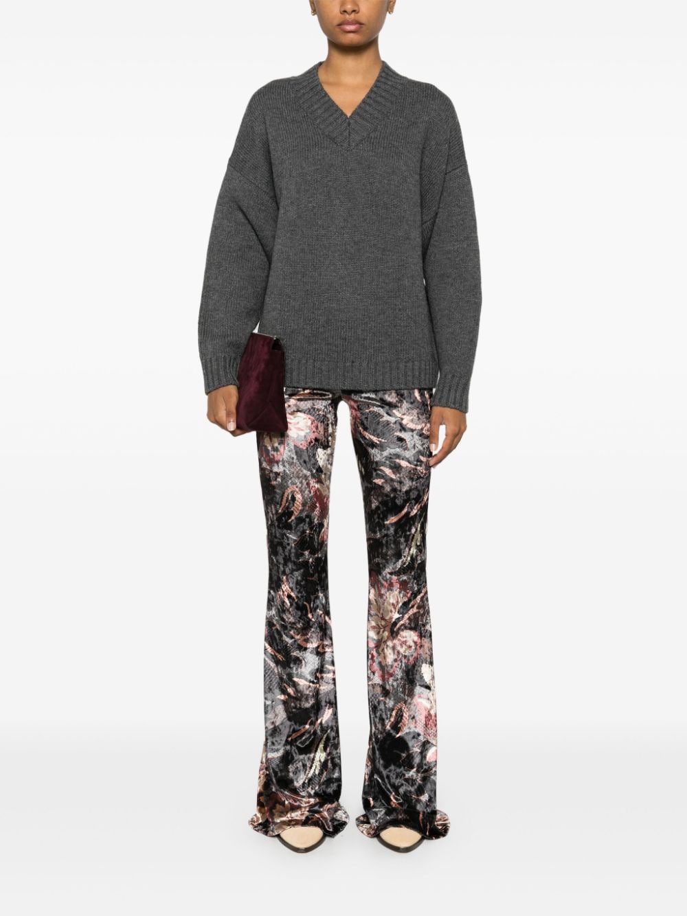 Etro Stretch Chenille Pants