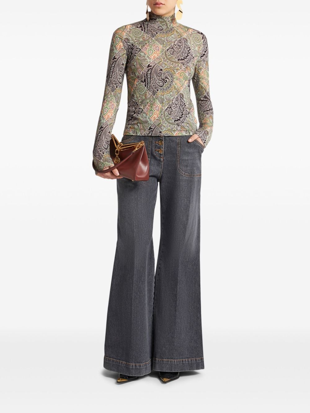 Etro Wool Jersey Top