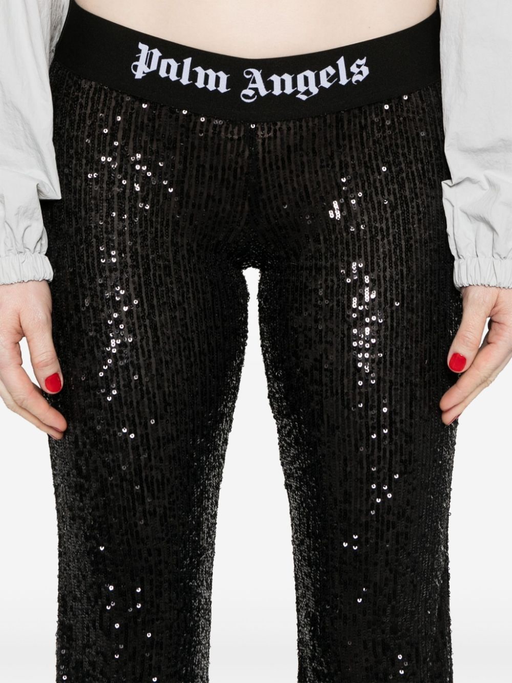 Palm Angels Stretch Sequin Pants