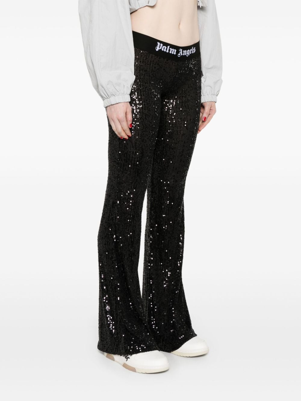 Palm Angels Stretch Sequin Pants