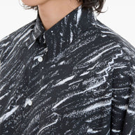 Marni Printed Cotton Shirt - Grey