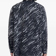 Marni Printed Cotton Shirt - Grey