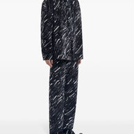 Marni Printed Cotton Shirt - Grey
