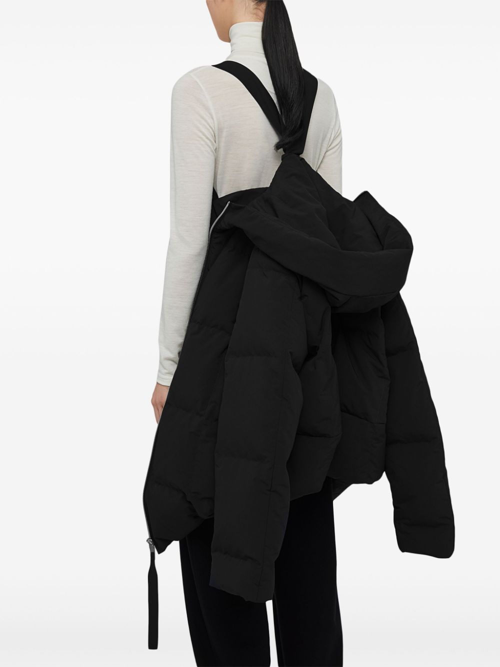 JIL SANDER PLUS Quilted Jacket With Hood