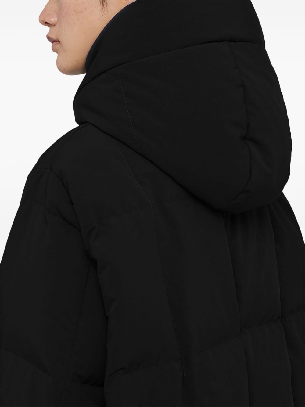 JIL SANDER PLUS Quilted Jacket With Hood