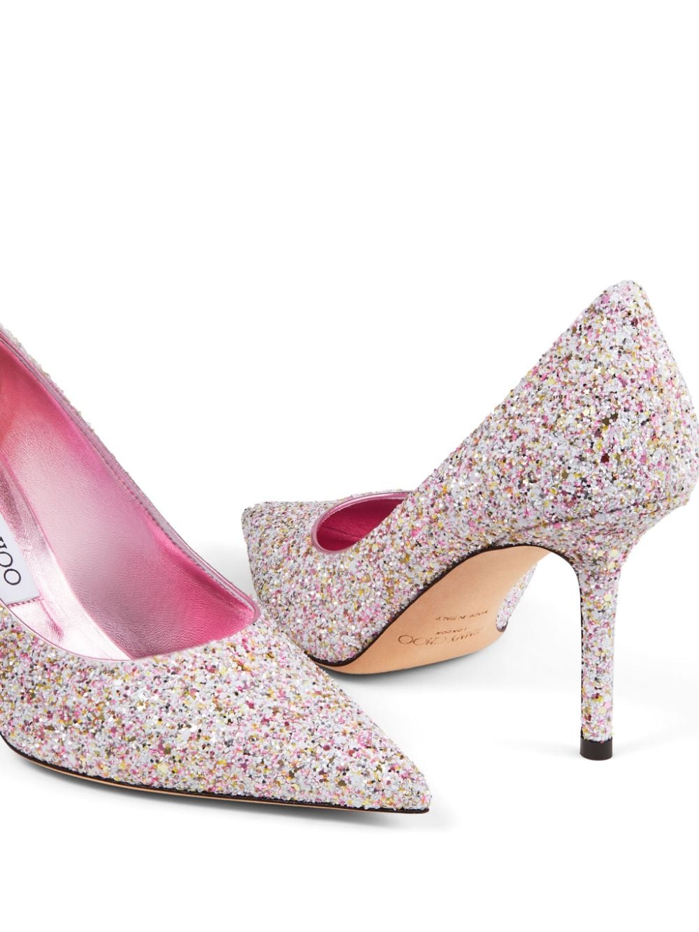 Jimmy Choo Love 85 Glitter Pumps