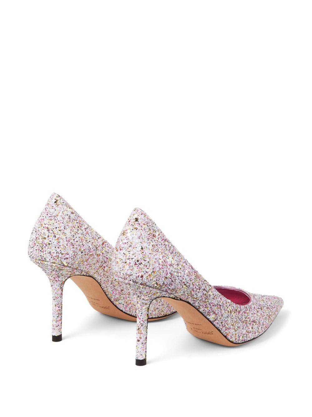 Jimmy Choo Love 85 Glitter Pumps