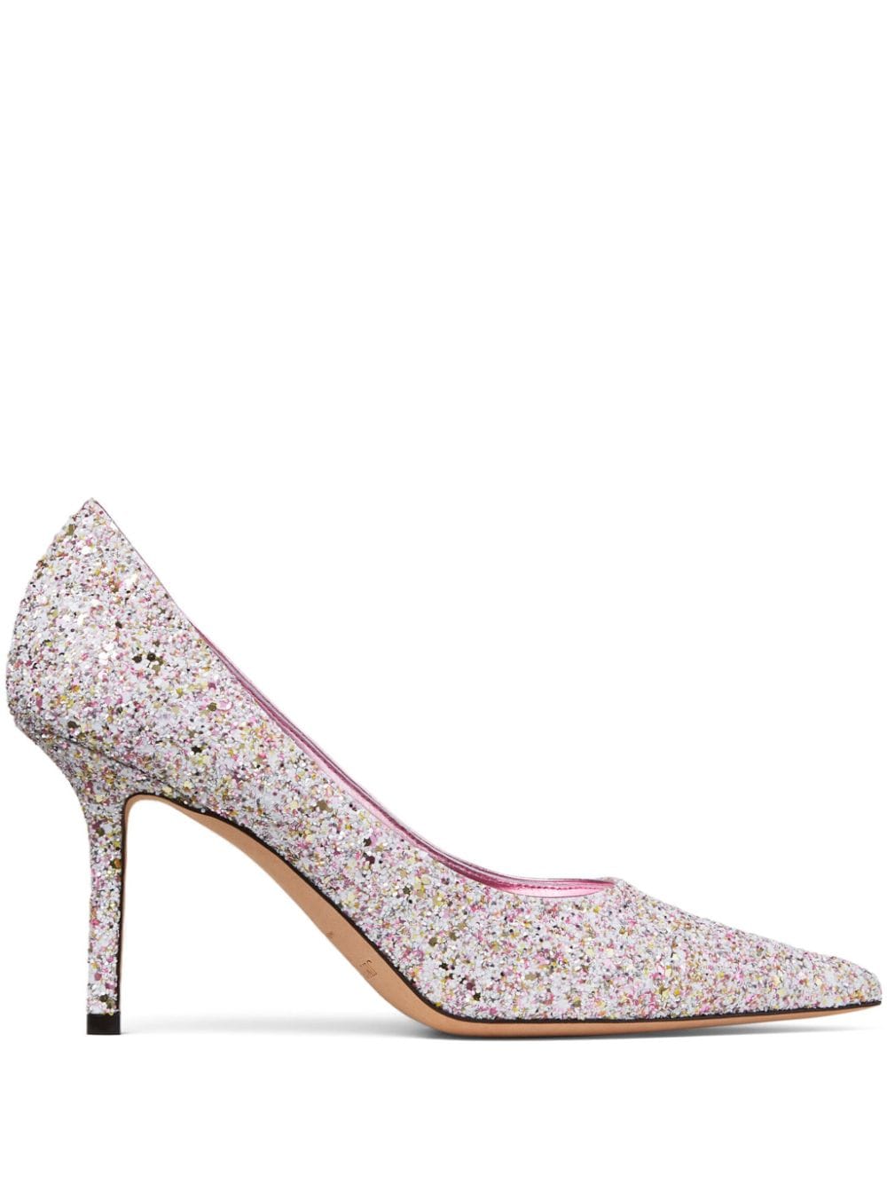 Jimmy Choo Love 85 Glitter Pumps