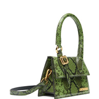 Jacquemus Le Chiquito Moyen Snakeskin Leather Handbag