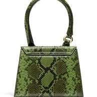 Jacquemus Le Chiquito Moyen Snakeskin Leather Handbag