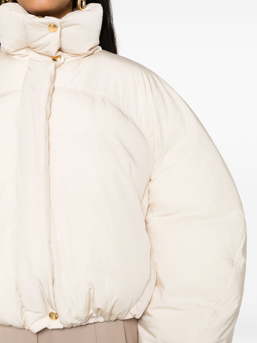 JACQUEMUS The Caraco Cropped Puffer Jacket