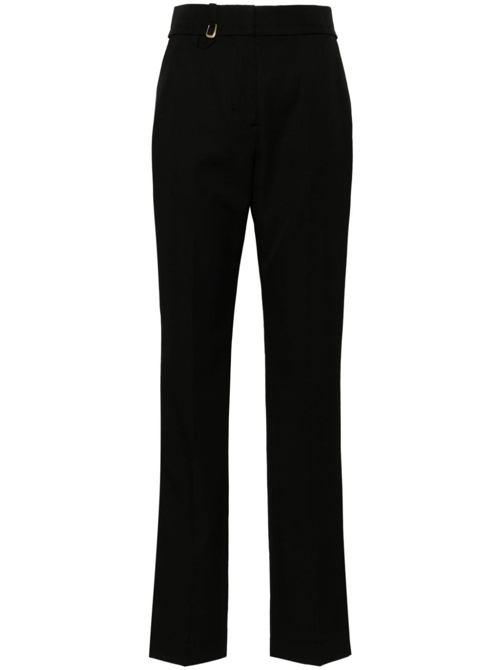 JACQUEMUS Wool Trousers Tibau Black