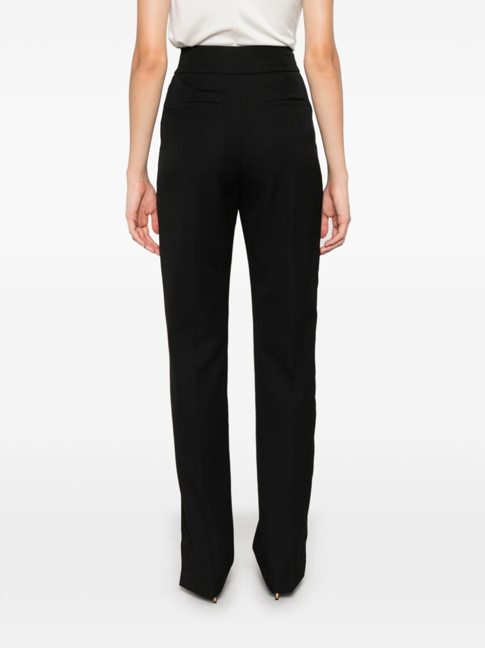 JACQUEMUS Wool Trousers Tibau Black