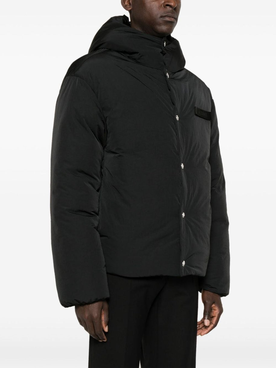 JACQUEMUS Hooded Coats Black