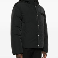 JACQUEMUS Hooded Coats Black