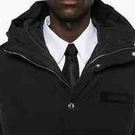 JACQUEMUS Hooded Coats Black