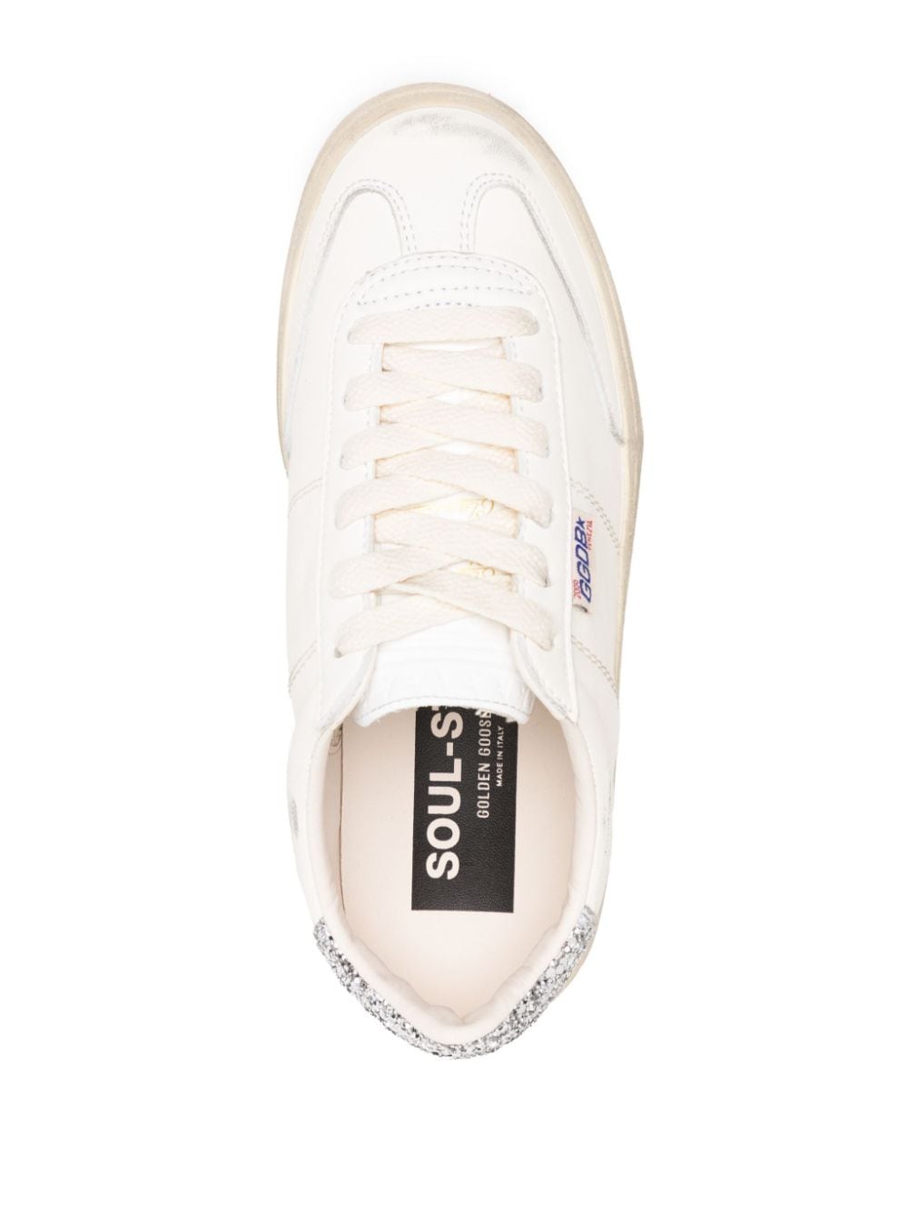 Golden Goose Soul Star Sneakers Silver