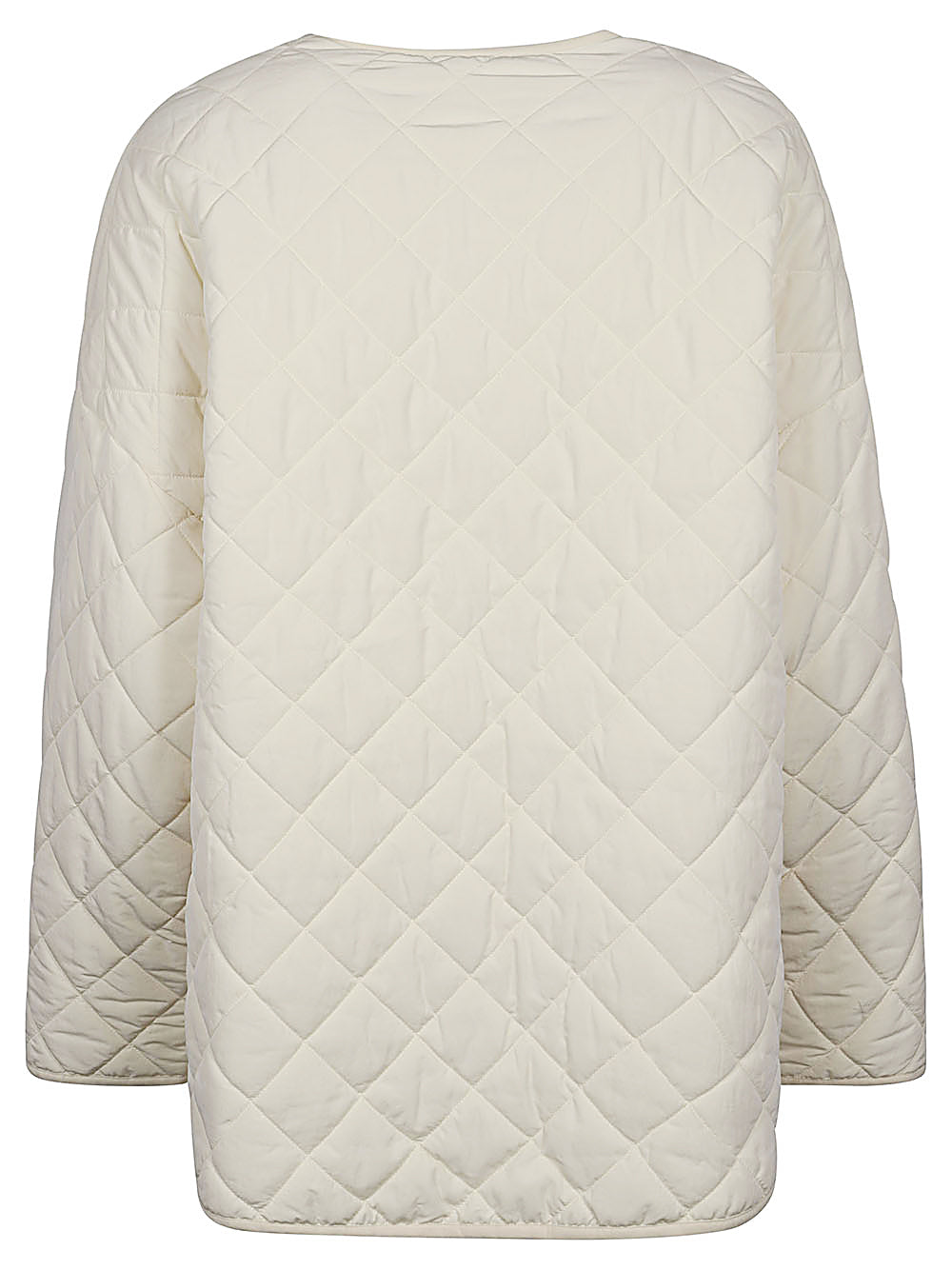 SANDBEIGE Quilted Jacket In White