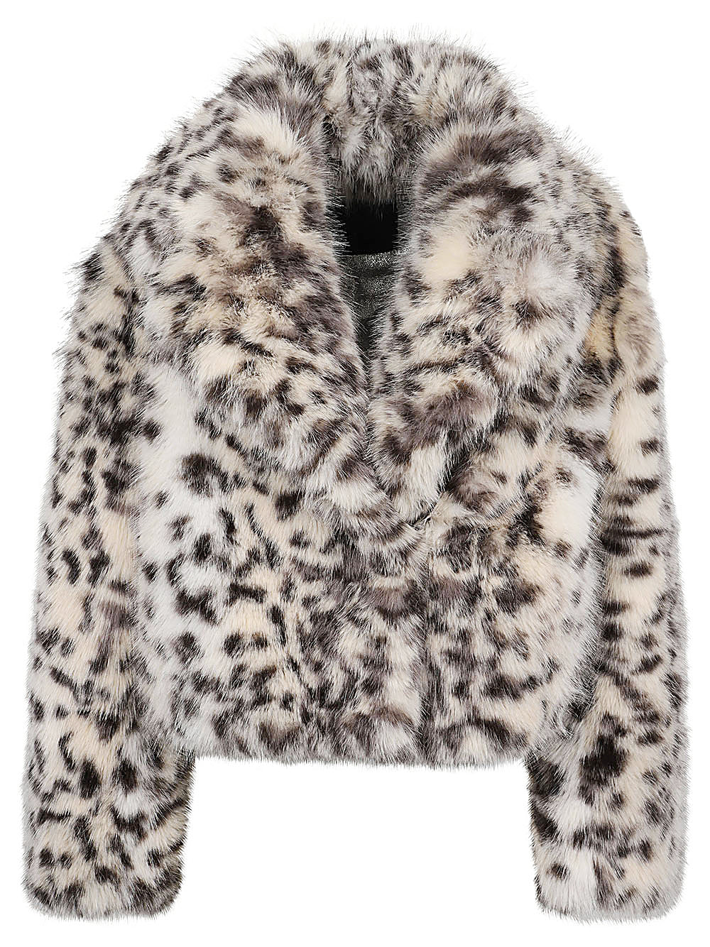 BB COUTURE Faux Fur Coat Beige