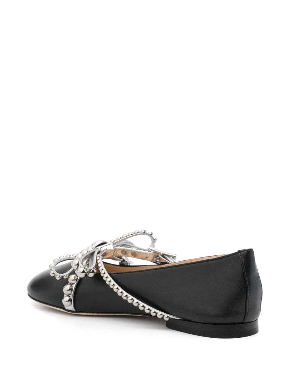 Mach & Mach Studded Ballet Flats