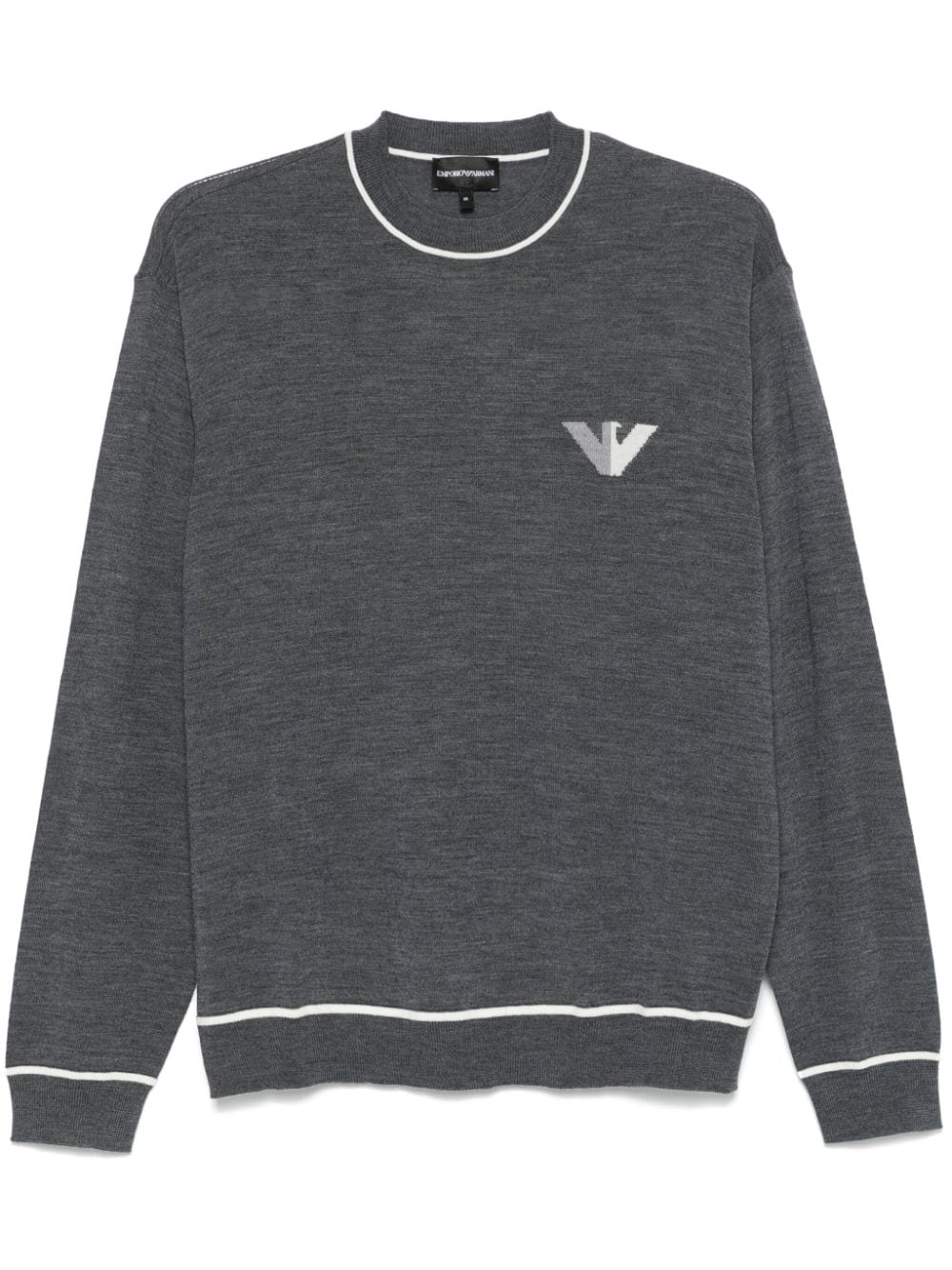 Emporio Armani Wool Sweater Grey