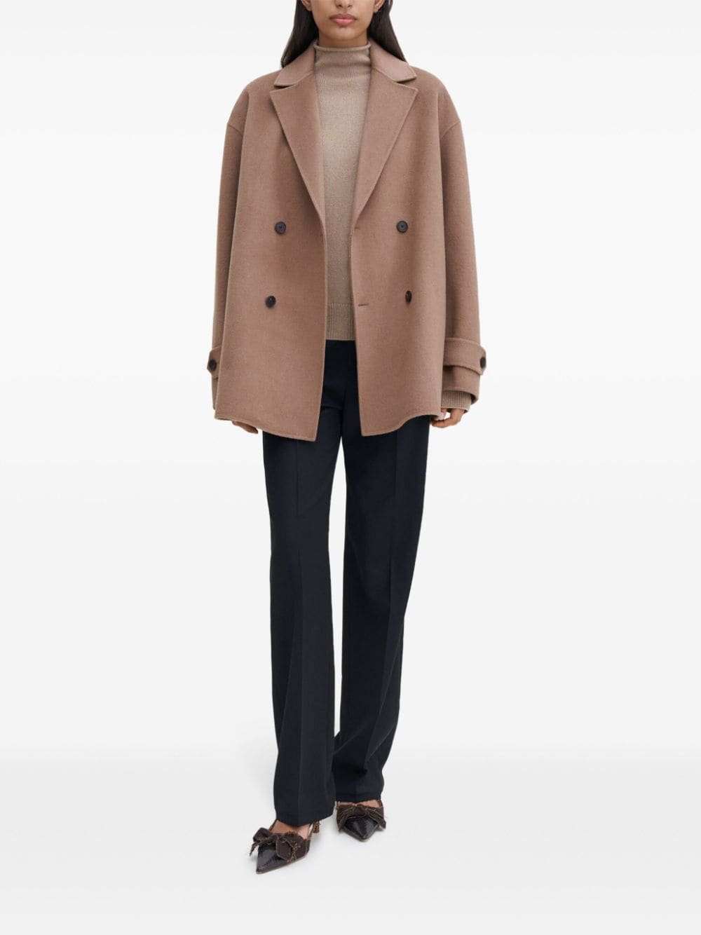 FILIPPA K Wool-Cashmere Double Breasted Coat