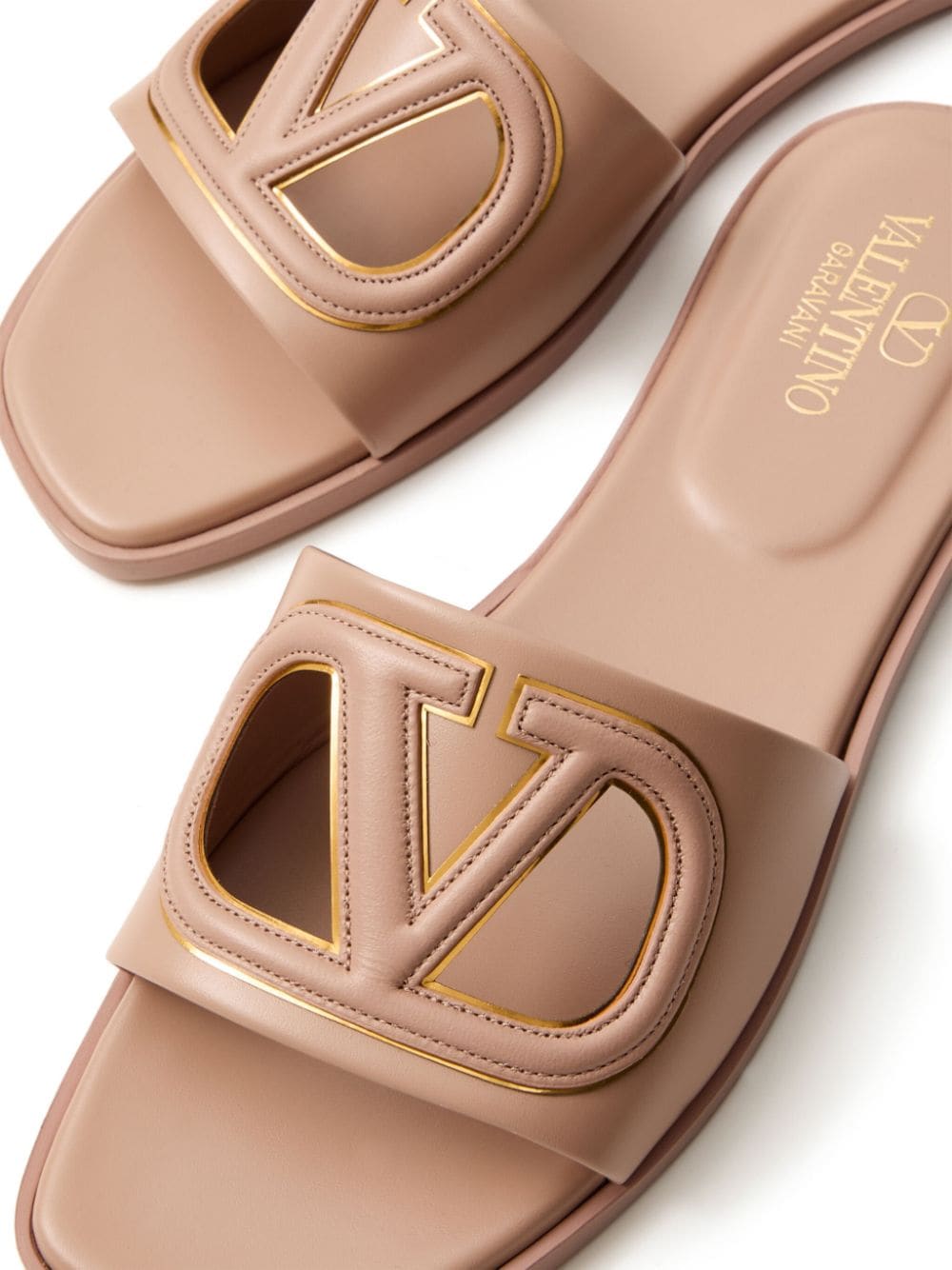 Valentino Garavani VLogo Signature Cut-Out Slides