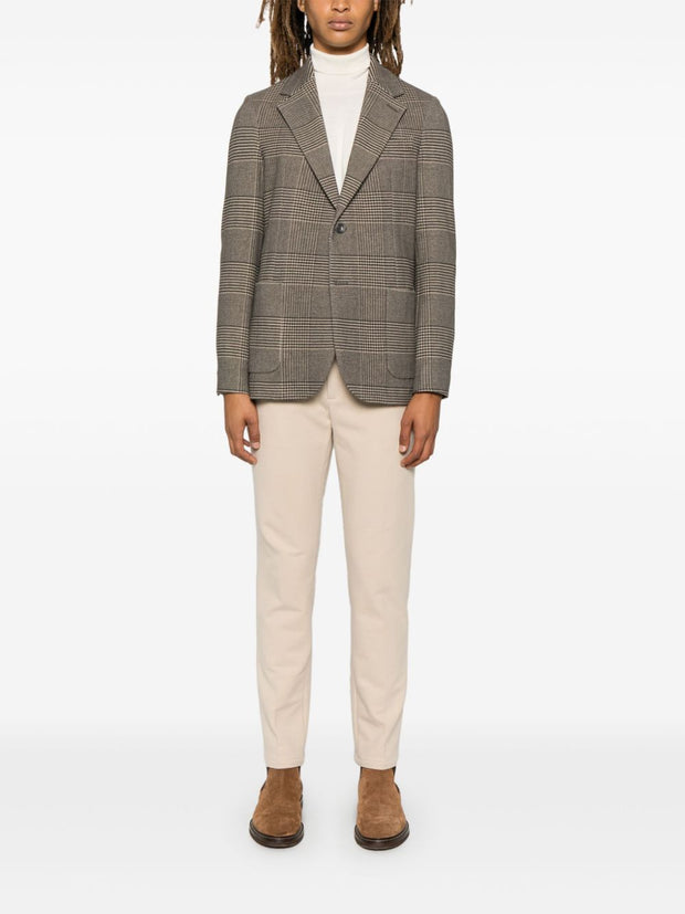 Circolo 1901 Single Breasted Jacket In Brown