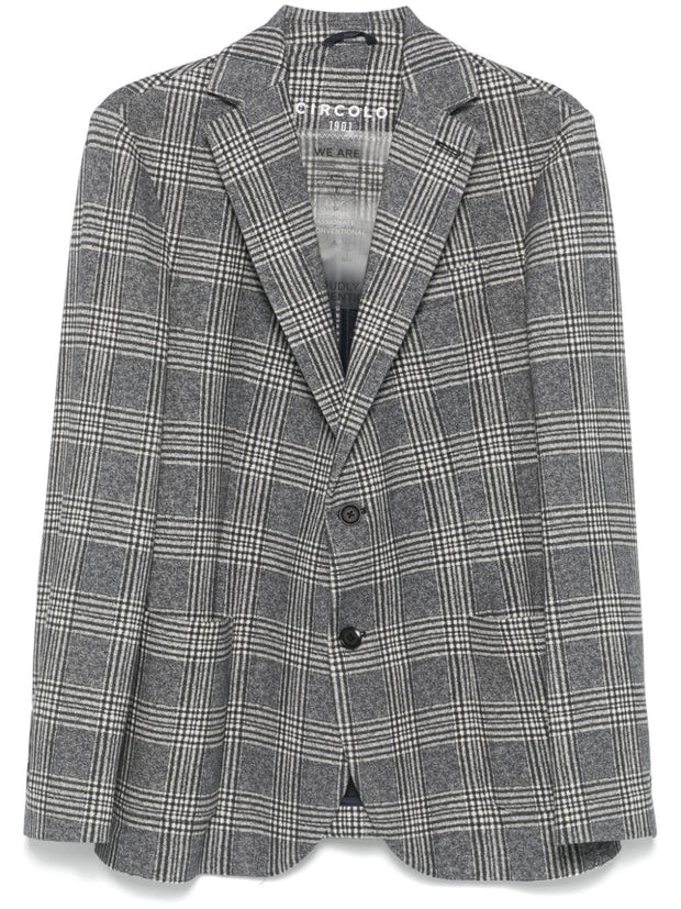 Circolo 1901 Single Breasted Jacket In Blue