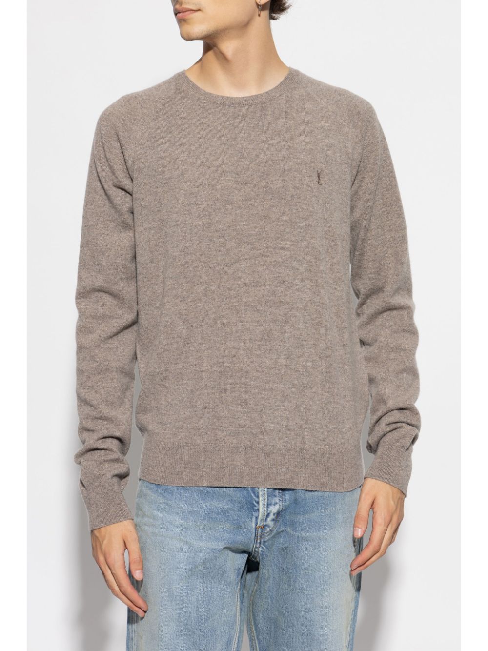 Saint Laurent  Cashmere Sweater Dove Grey
