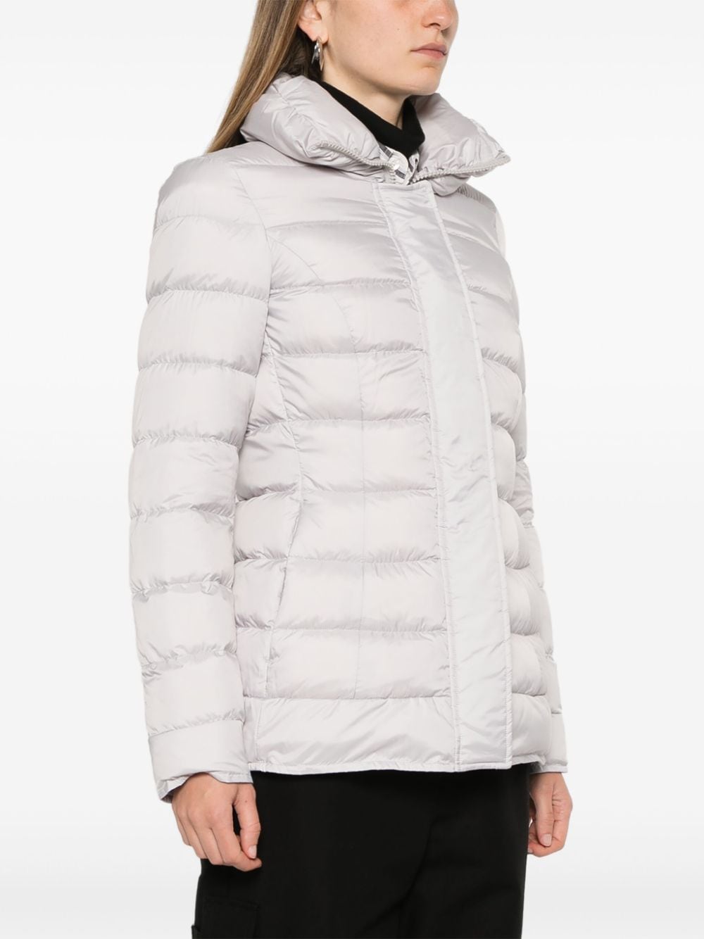 Peuterey Short Down Jacket In Grey