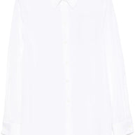 Givenchy Cotton Poplin Open Back Shirt
