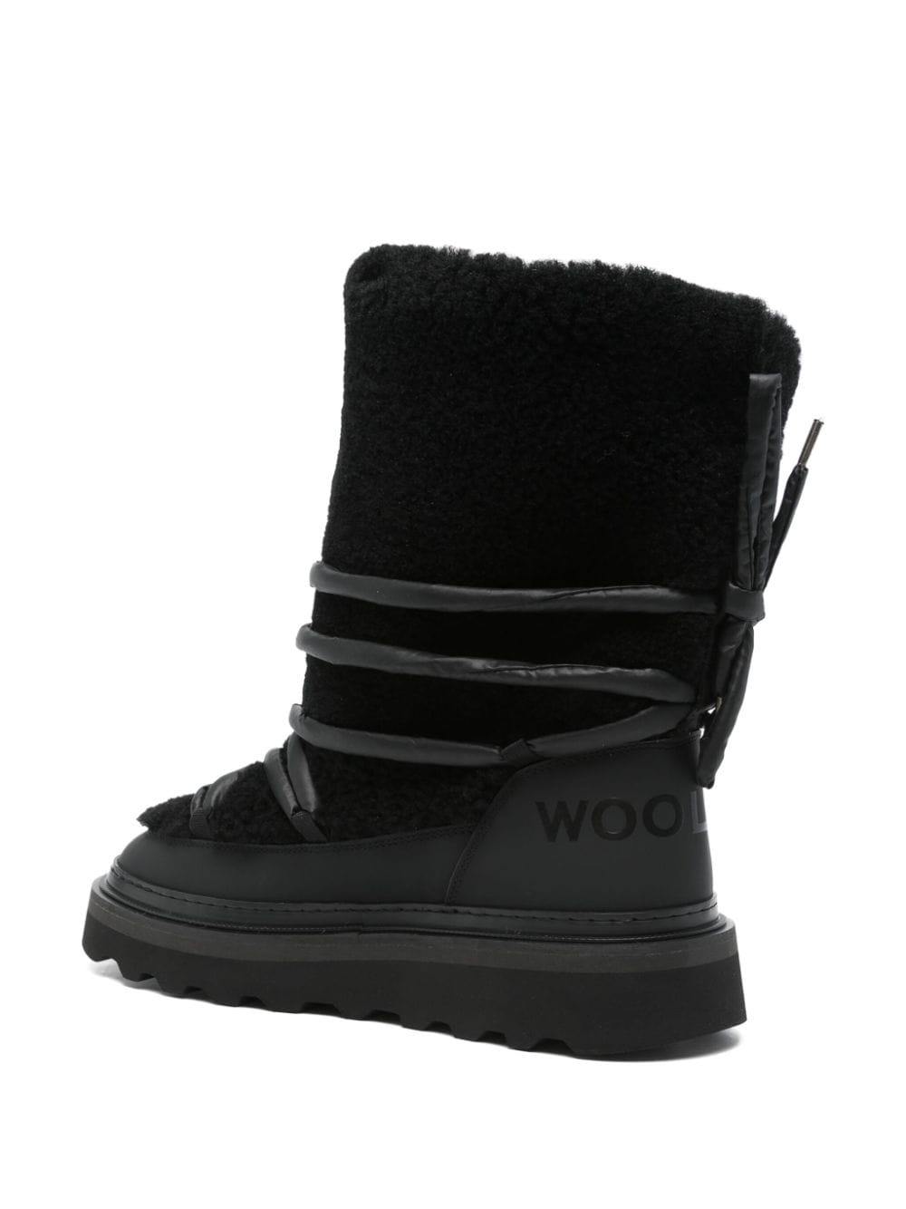 Woolrich Padded Shearling Boots