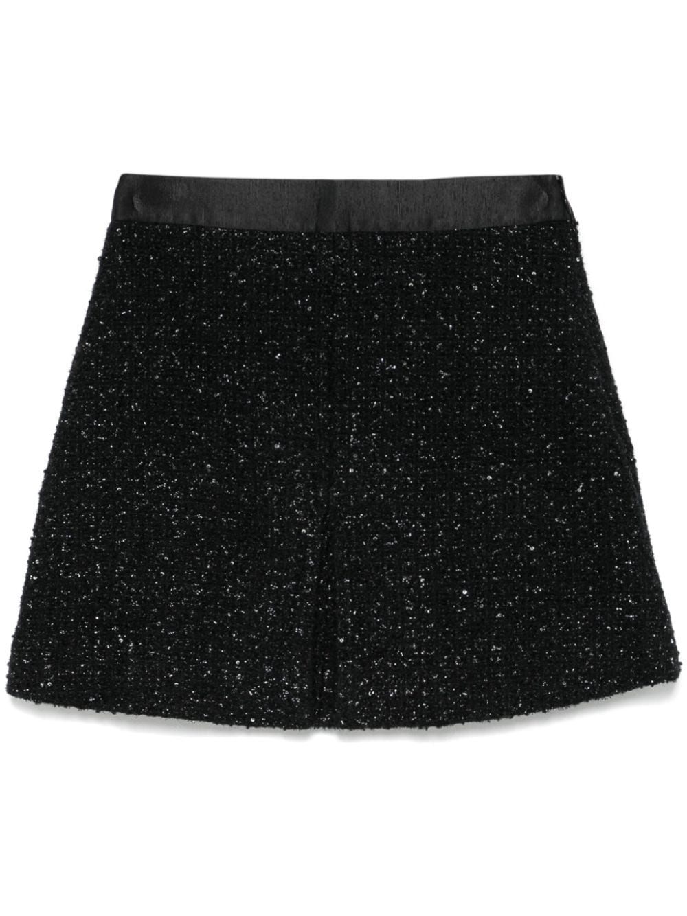 Emporio Armani Sequin Tweed Mini Skirt